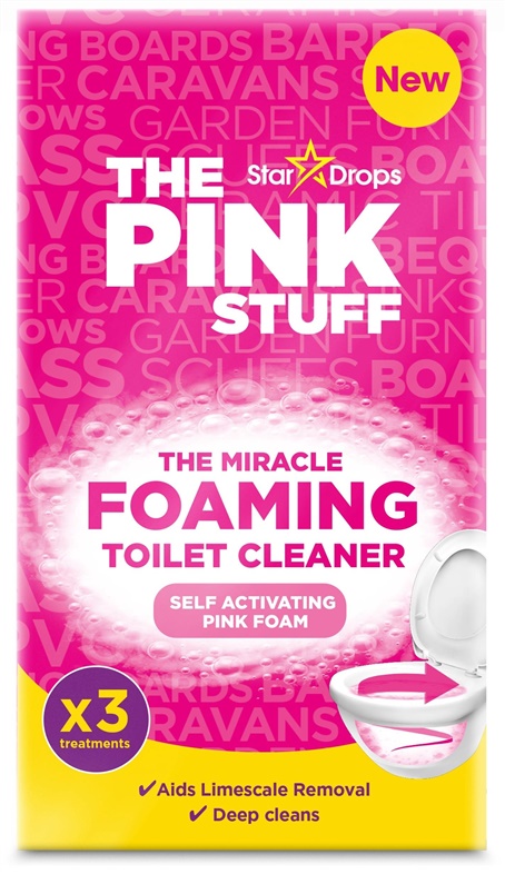 CLEANER WC FOAMING THE PINK STUFF 3X100G