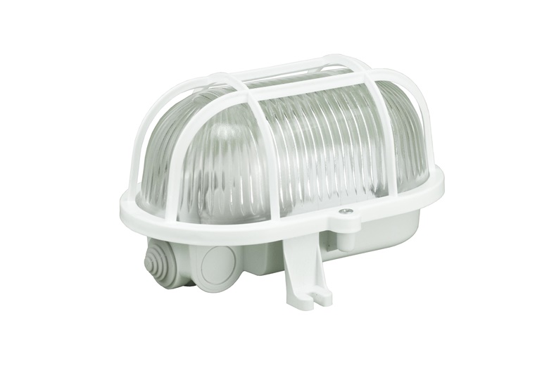 LAMP HOUSING D3151 60W E27 IP44 WHITE