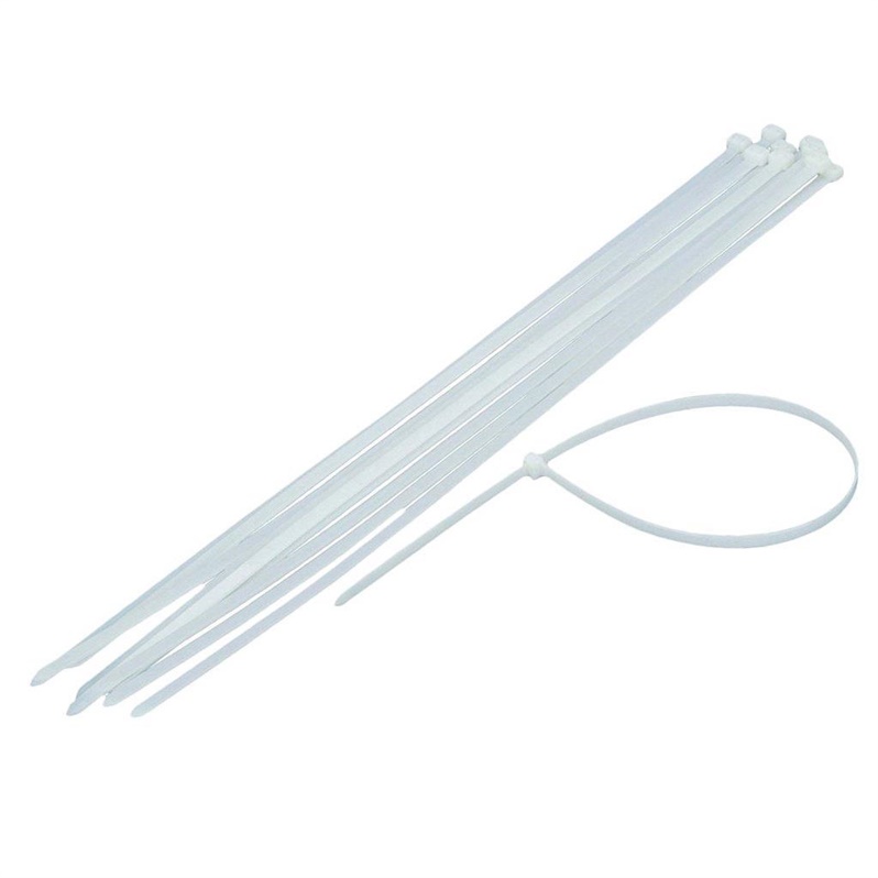 CABLE TIES 2.5X160MM 100PCS WHITE