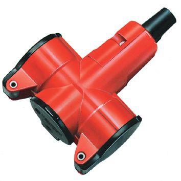 SOCKET N_L3-FOLD RED 10191