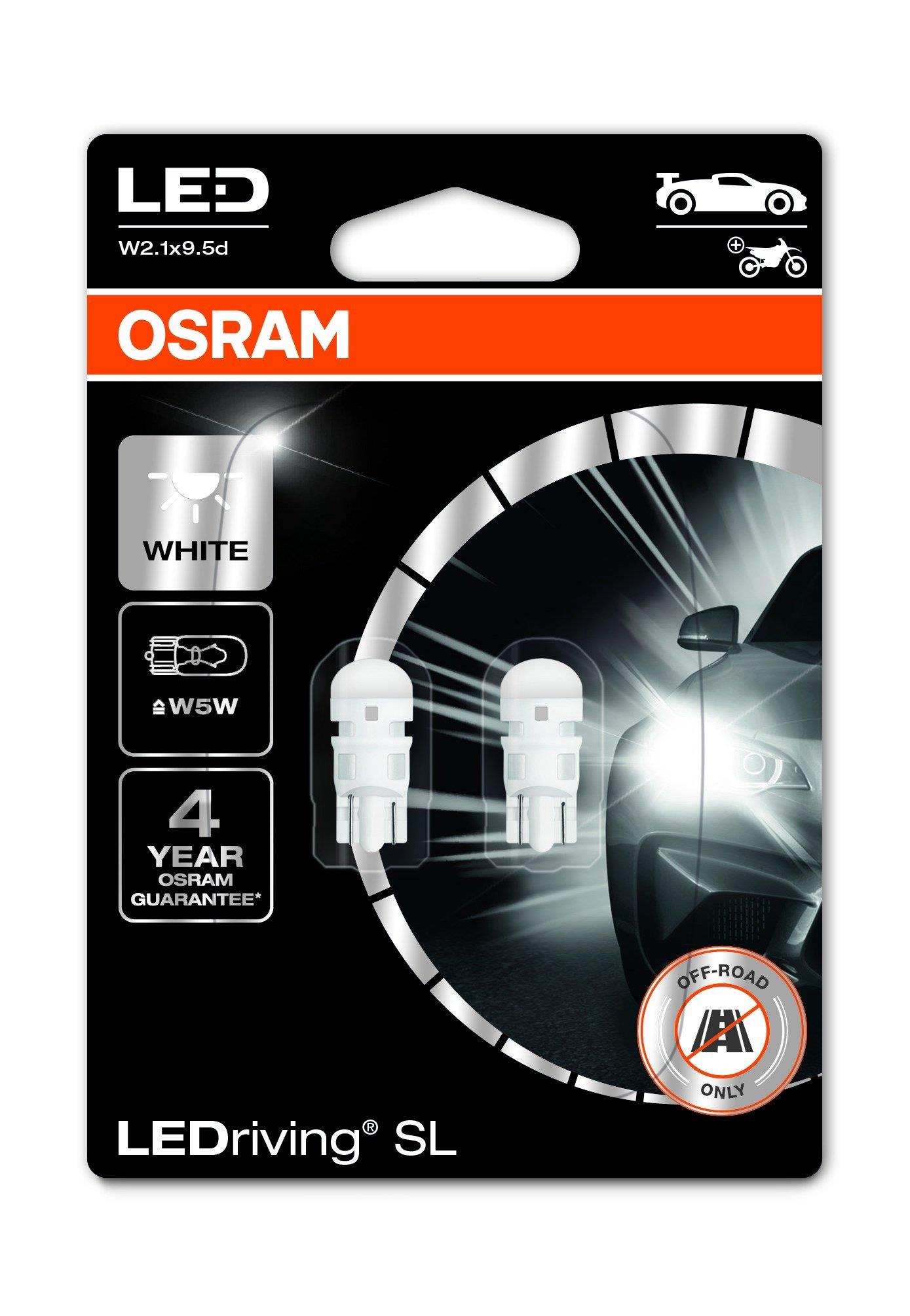 CAR LIGHT OSRAM LED LAMP P21W 12V