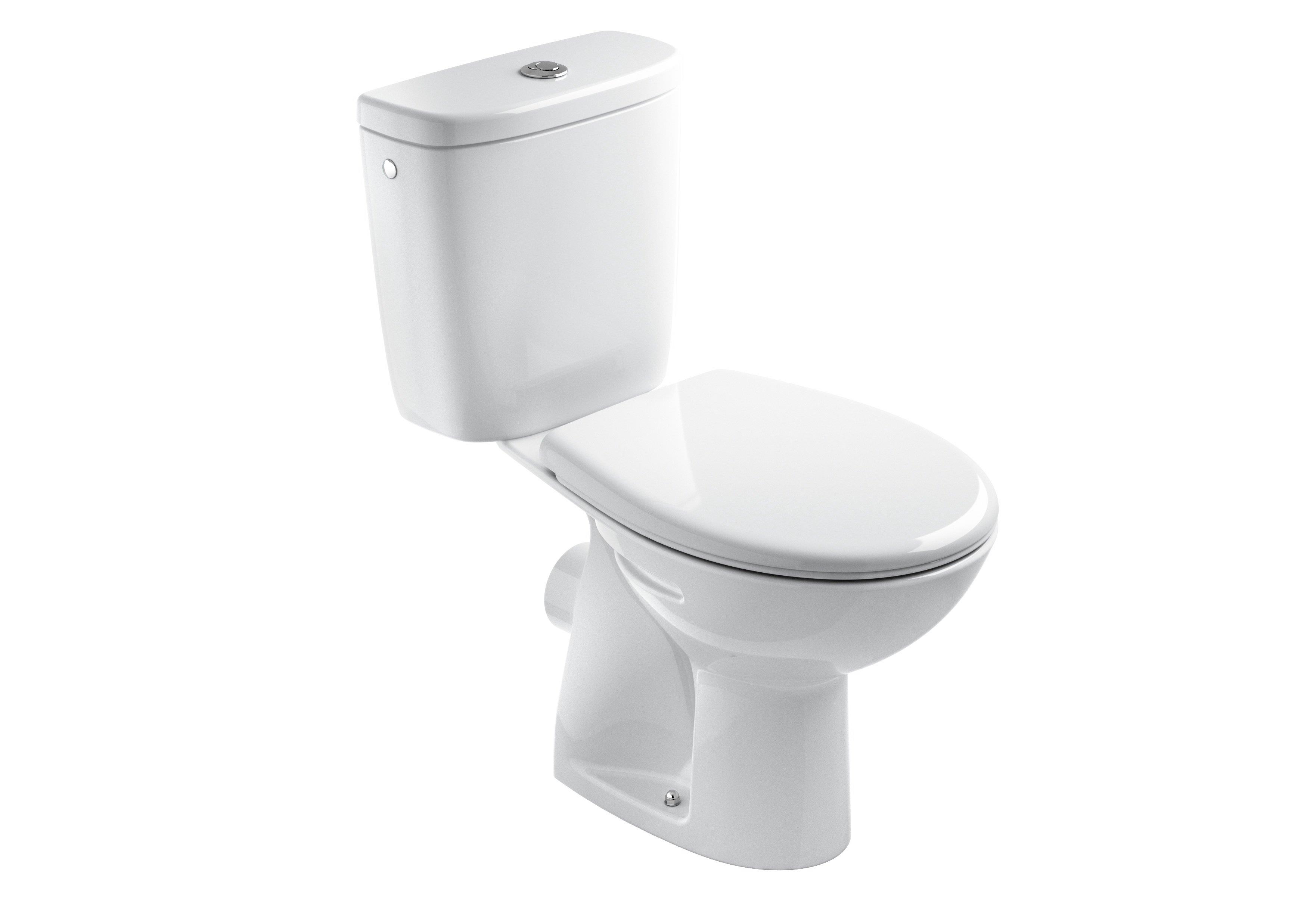 TOILET STANDING EUROLINE-N WITH COVER WH