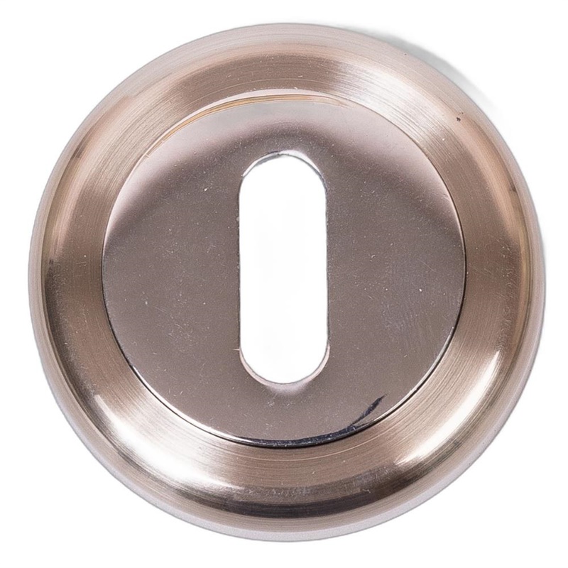 DOOR KEY RING MUZ-20-V SATIN/NICKEL