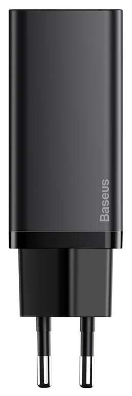 Įkroviklis Baseus CCGAN2L-B01. USB/USB-C. juoda