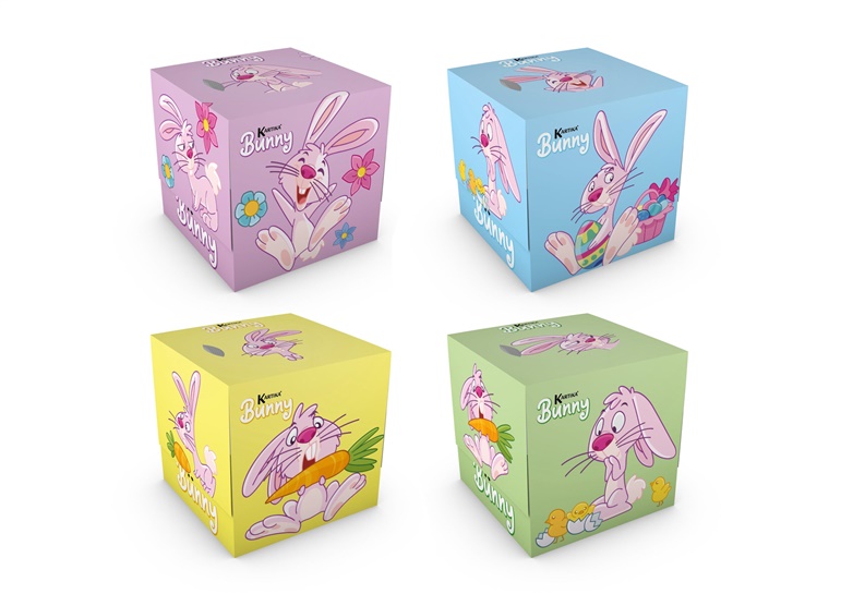 NAPKINS KARTIKA BUNNY 56PCS 3L