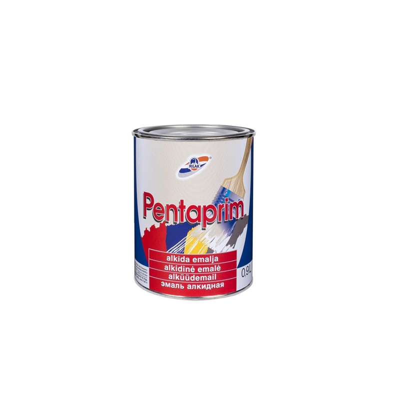 ALKYD ENAMEL PAINT PENTAPRIM 0.9L CREAM