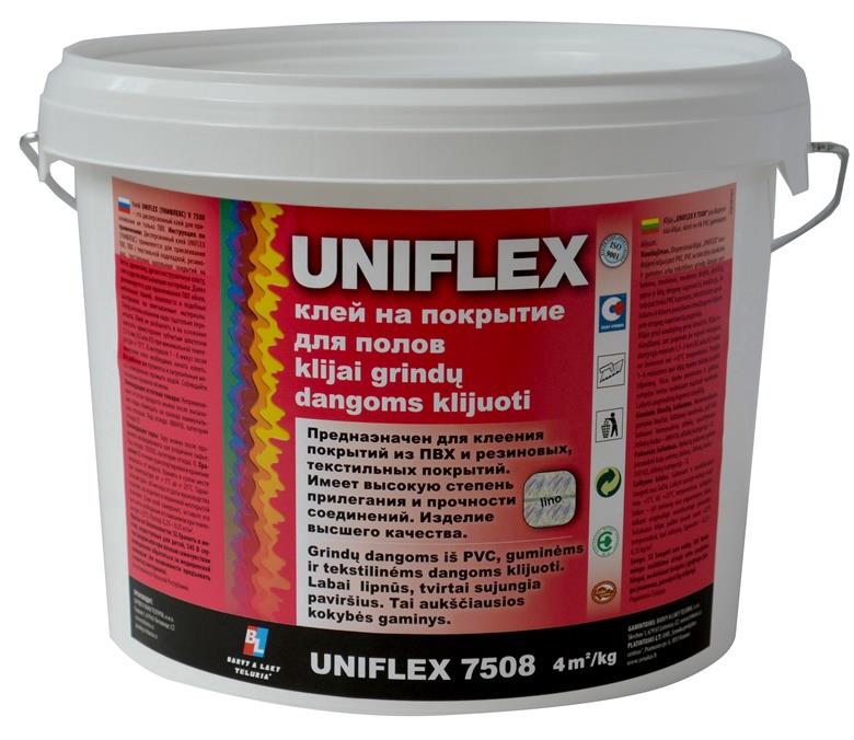 Grindų dangos klijai Teluria Uniflex. 3 kg