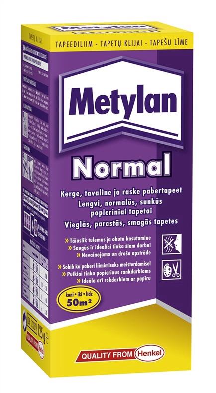 Tapetų klijai Metylan Normal. 125 g