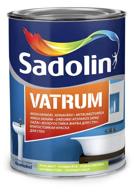 Dažai Sadolin Vatrum. balta. 1 l