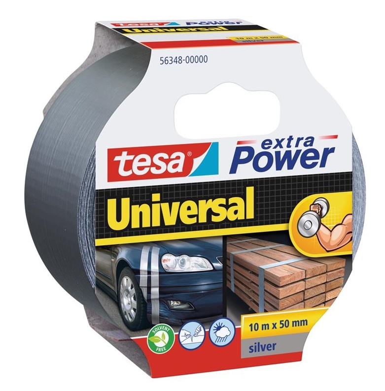 DUCT TAPE EXTRA POWER GREY 10M50MM