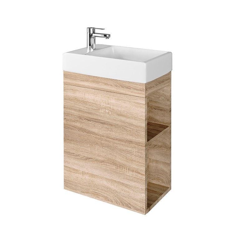 CABINET SA 40I SONOMA OAK WITH BASIN