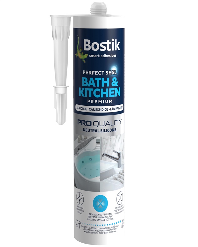 BOSTIK BATH&KITCH SIL N 280 TRANS 249 12