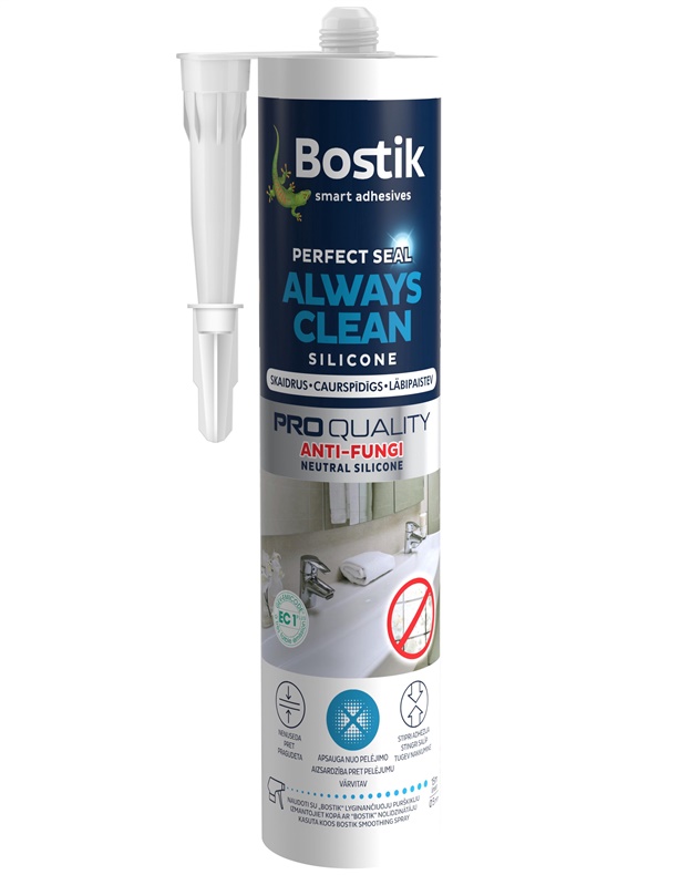 Hermētiķis Always Clean Bostik 249 280ml balts