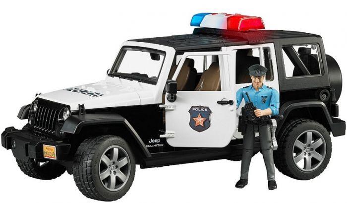 TOY CAR BRUDER POLICE WRANGLER 2526