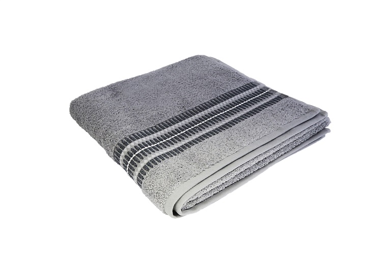 TOWEL 70X140 CM PLANE GREY