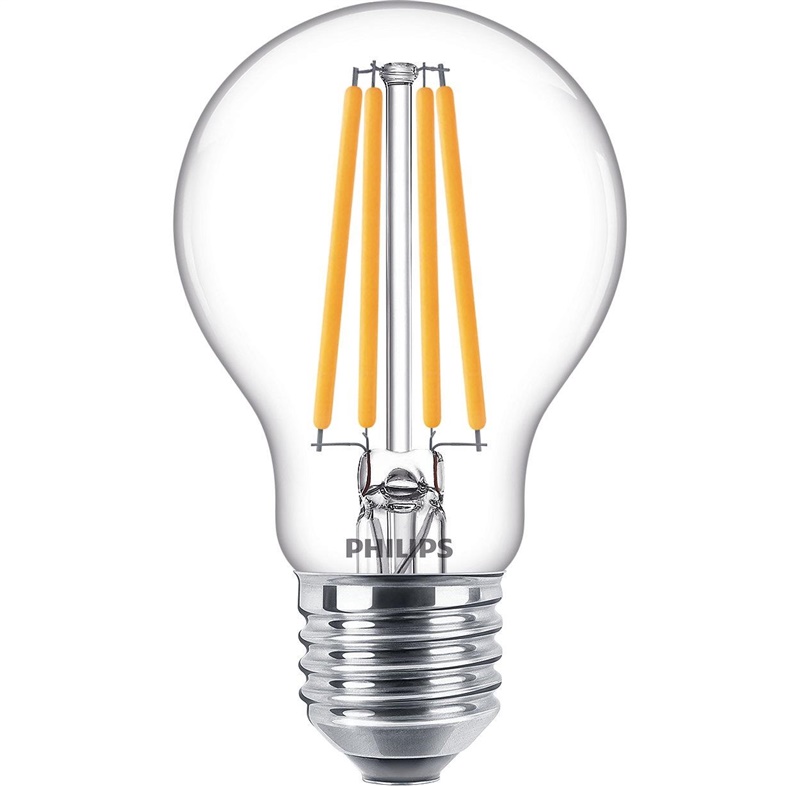 LED lemputė PHILIPS. A60. E27. 10.5 W. 1521 lm. 2700 K