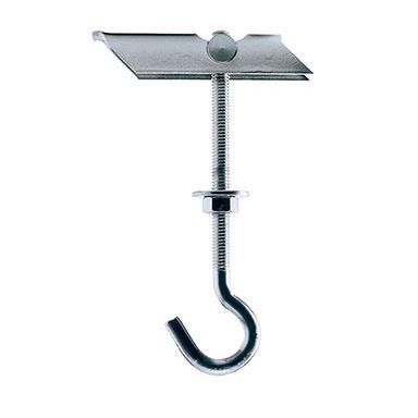 LAMP HOLDER WITH HOOK 6X100MM. 2PCS