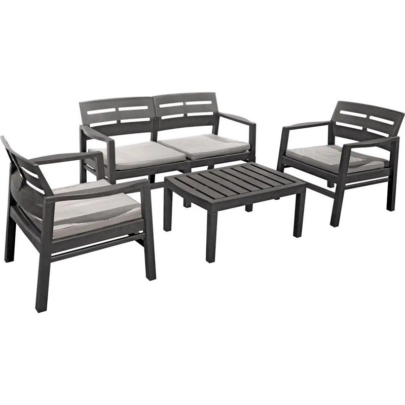 FURNITUR SET GARDEN JAVA ANTHR WITH PILL