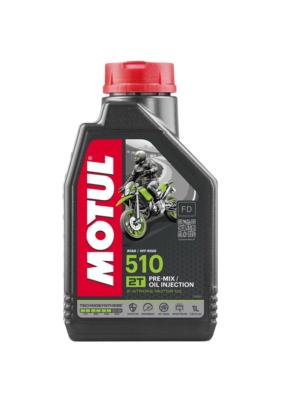 Motociklų variklių tepalas MOTUL 510 2T. 1 l