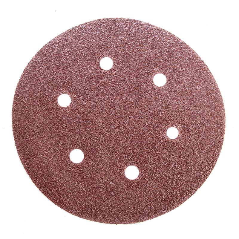 SANDING DISCS 6HOLES NO40 D150 5PCS