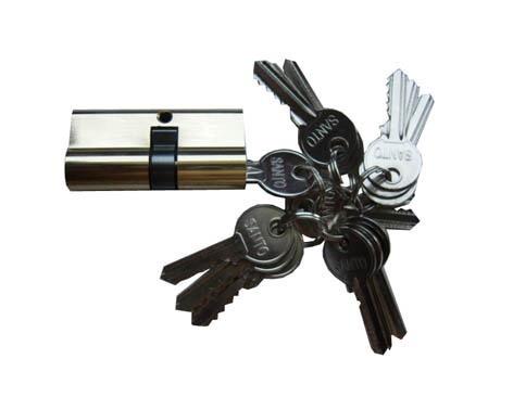 CYLINDER LOCK 65MM 30X35 BRAS 15 KEYS