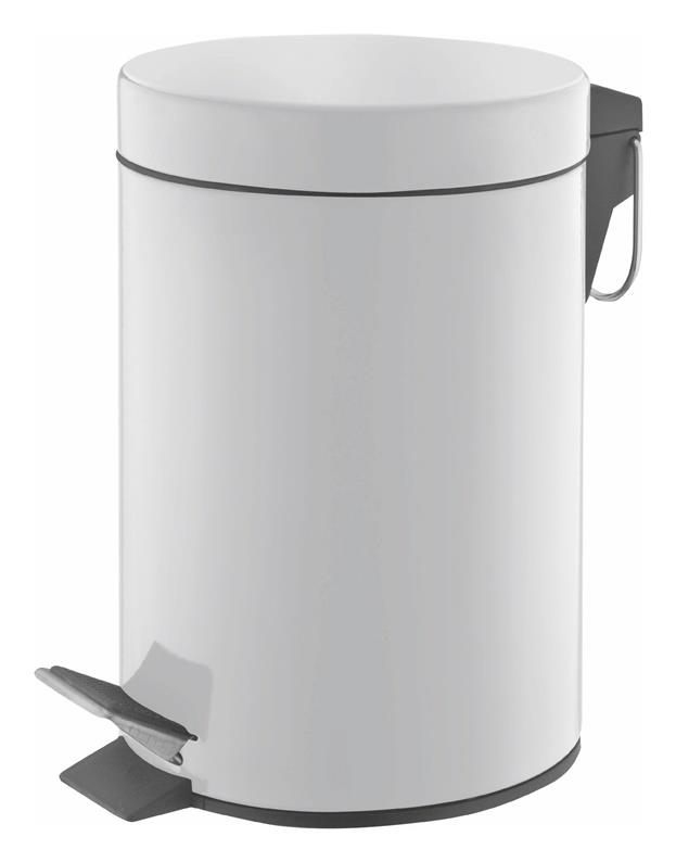 BIN WITH PEDAL WHITE T-Y0120M 20 L OKKO