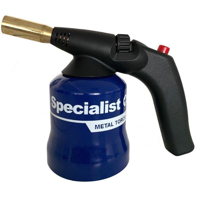 BLOWTORCH WITH METAL CASE AND PIEZO