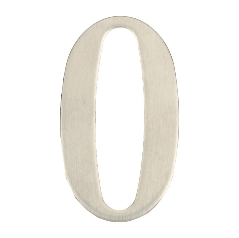 Durų numeris „0“. nerūdijantis plienas. 62 mm