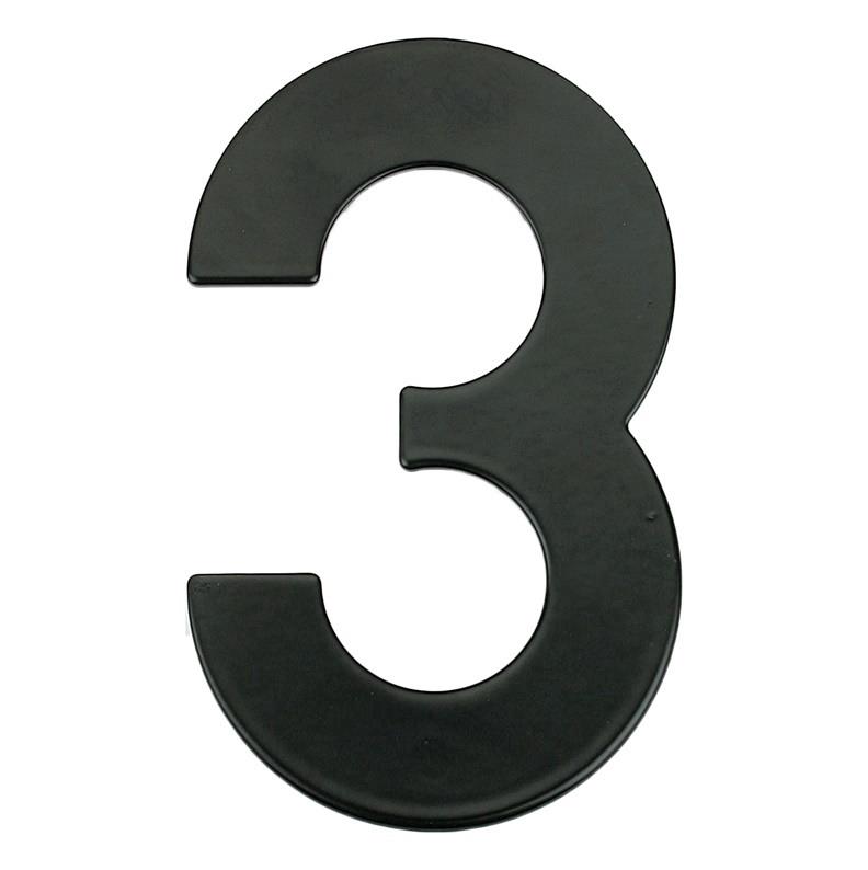 HOUSE NUMBER 3 MB-3 145MM BLACK