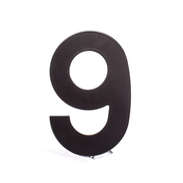 HOUSE NUMBER 9 MB-9 145MM BLACK