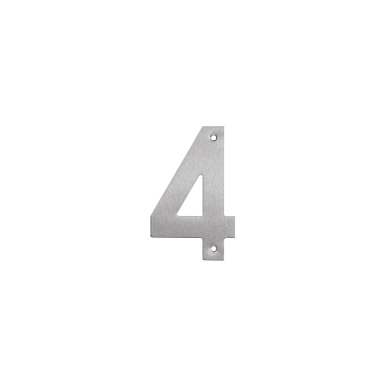 HOUSE NUMBER STAINLESS STEEL SS-4 145MM