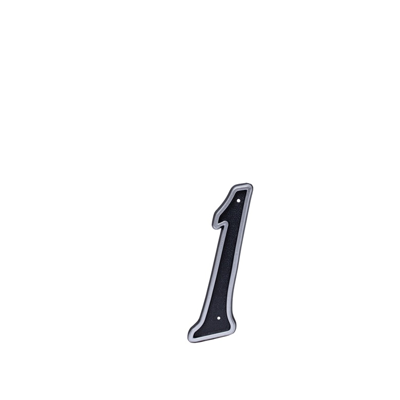 BLASTIC HOUSE NUMBER 1 150MM BLACK