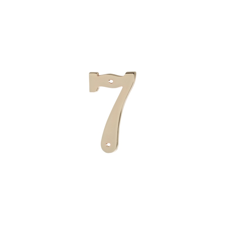 BRASS HOUSE NUMBER BP-7 145MM BRASS