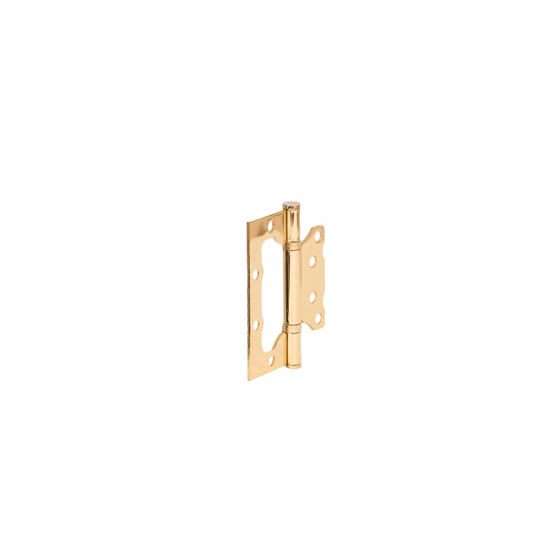 HINGE DOOR 100X75X2.5MM BRASS PLATED