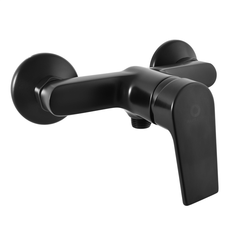 SHOWER LEVER MIXER BLACK MATT COLORADO