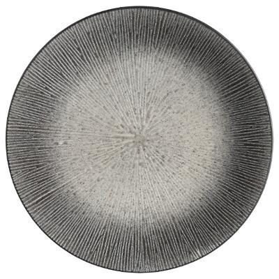 DINNER PLATE GREY ATELIER 27CM