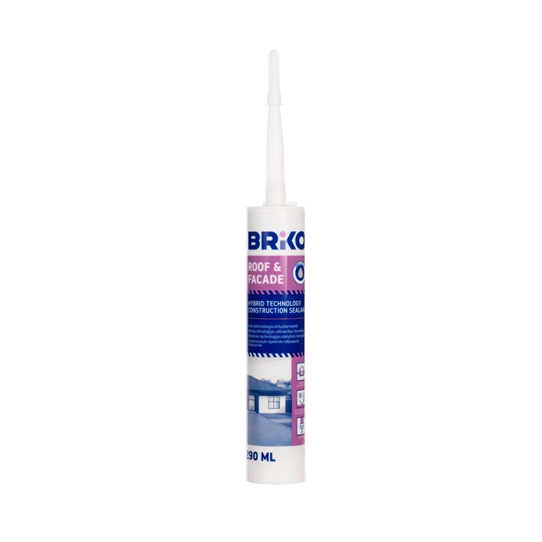 HERMĒTIĶIS BRIKO ROOF/FACADE PELĒK.290ML