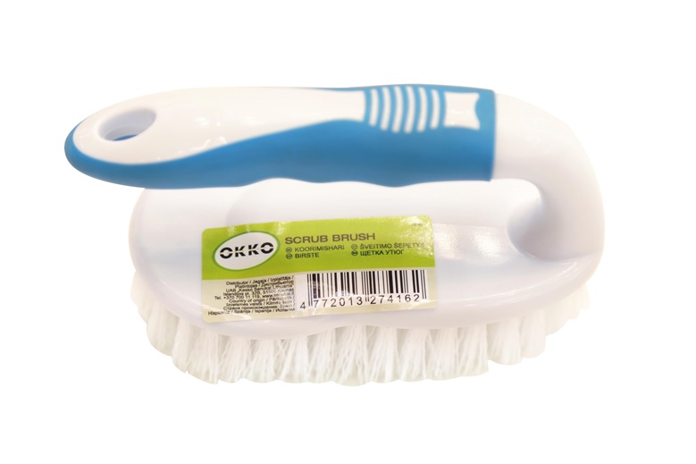 BATH SCRUB BRUSH 19700 WITH ERGONOMIC H