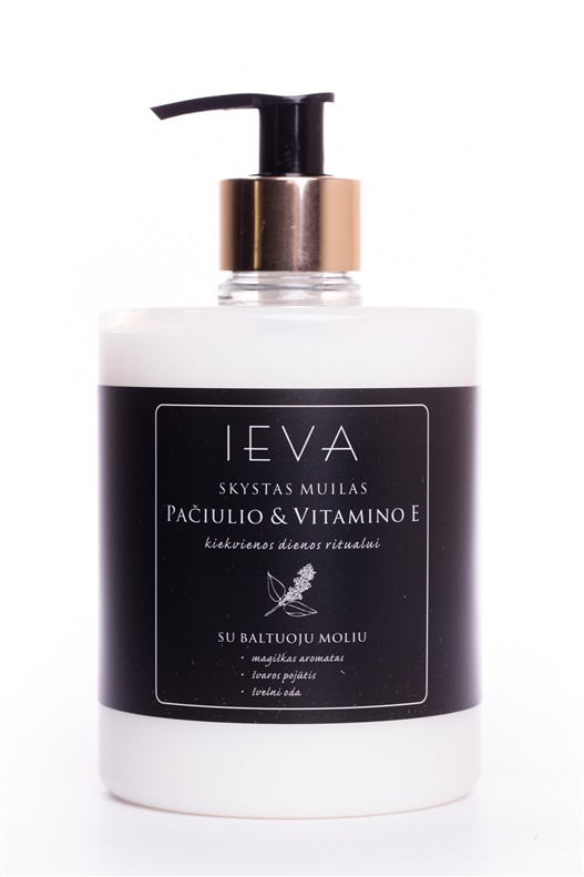 LIQUID SOAP IEVA PATCHULA&VITAM E 500 ML