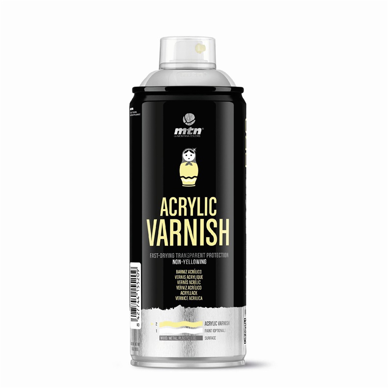 MTN PRO GLOSS ACRYLIC VARNISH 400ML