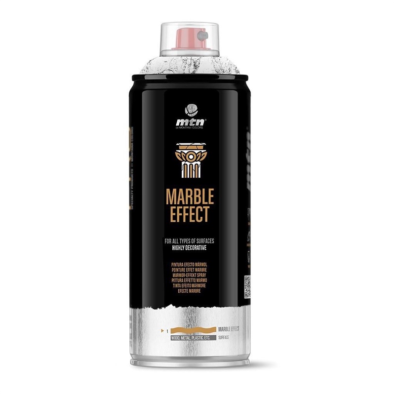 MTN PRO MARBLE EFFECT BLACK 400ML