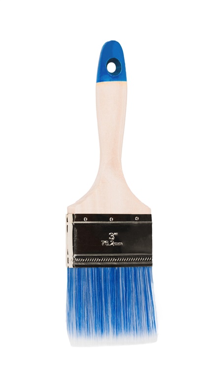 BRUSH FLAT 75X19MM SYNTETIC