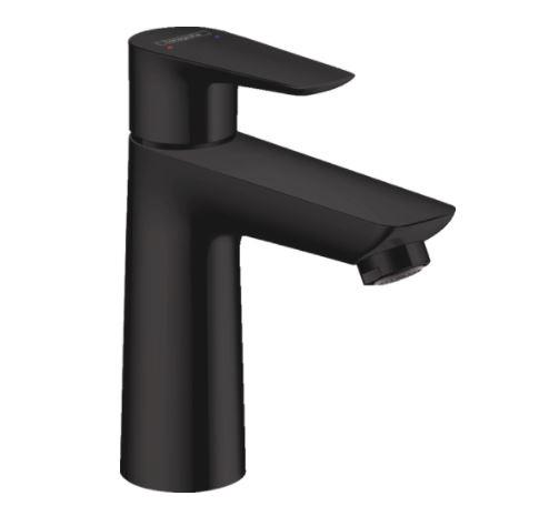 Praustuvės maišytuvas HANSGROHE TALIS E110. juodas