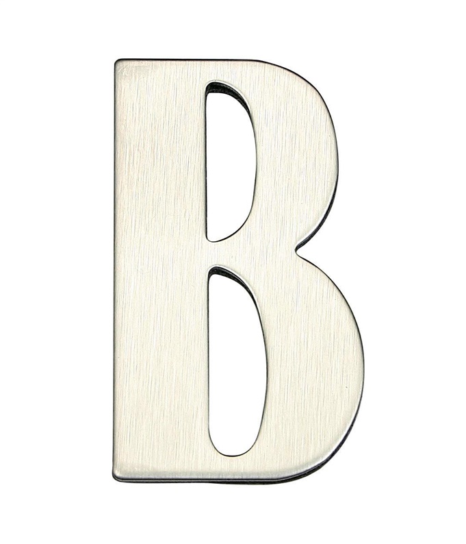 STAINLESS STEEL LETTER NS6235-C B