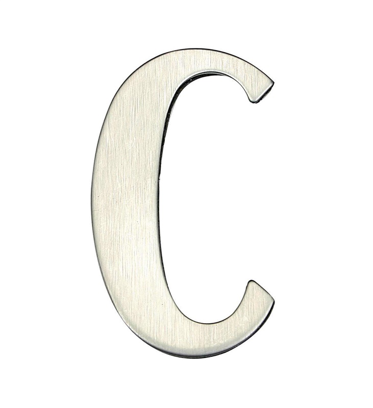 STAINLESS STEEL LETTER NS6235-C C