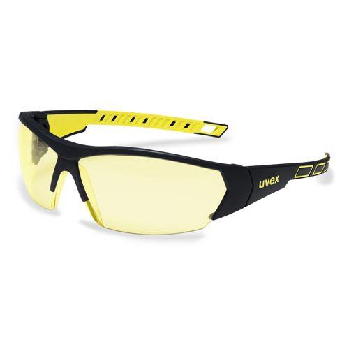 SAFETY GOGGLES UVEXI-WORKS YELOW LEN