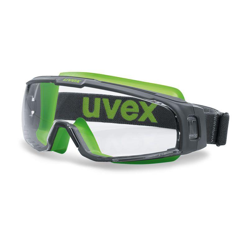 SAFETY GOGGLES UVEXU-SONIC CLEAR LEN