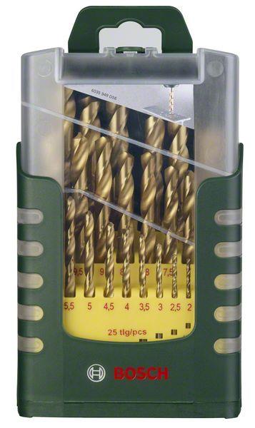 19-PIECE DRILL SET. 1-10MM