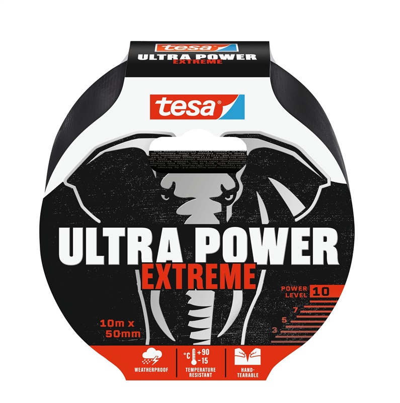 Lipnioji juostelė TESA ULTRA POWER EXTR 56622. 10 m × 50 mm