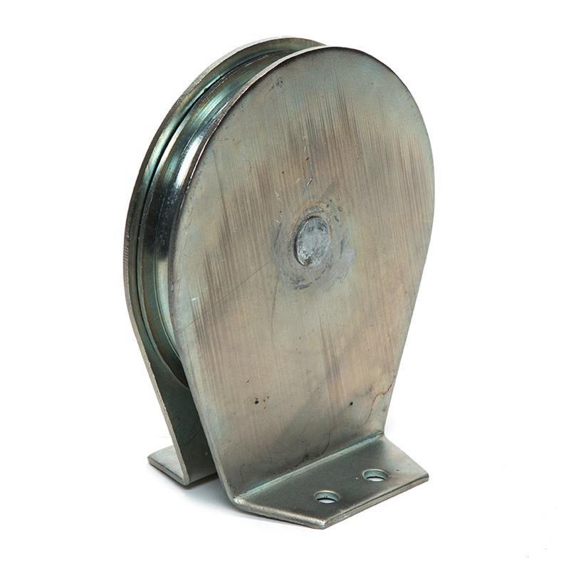 LIFTING PULLEY WITH PAD 125 MM SINGLE